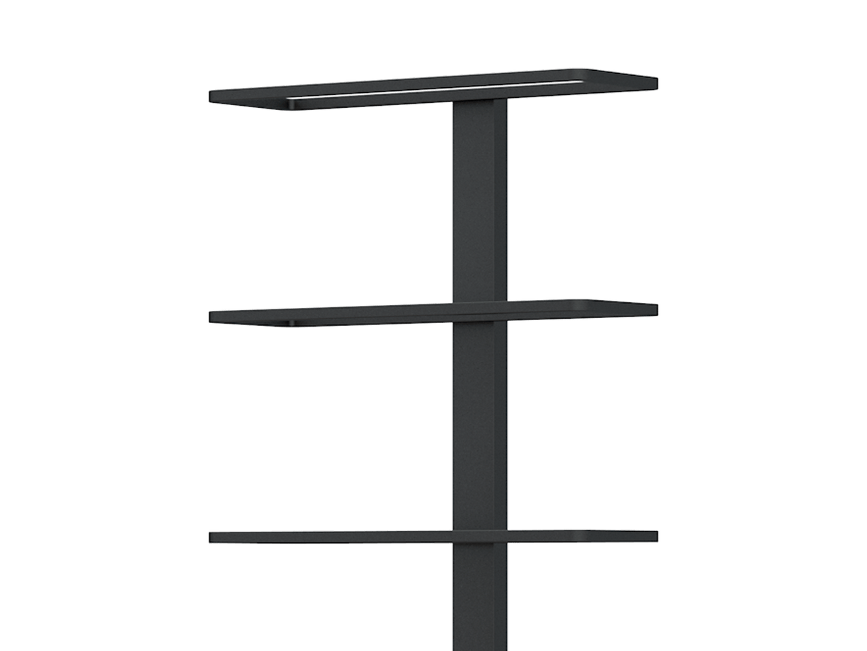 Ultra Wine Racks Max Reveal Label-Out Wall Rails Metal Wine Rack (1–4 ft)