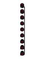 Ultra Wine Racks Max Reveal Label-Out Wall Rails Metal Wine Rack (1–4 ft)