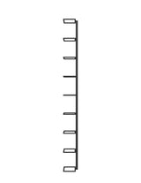Ultra Wine Racks Max Reveal Label-Out Wall Rails Metal Wine Rack (1–4 ft)