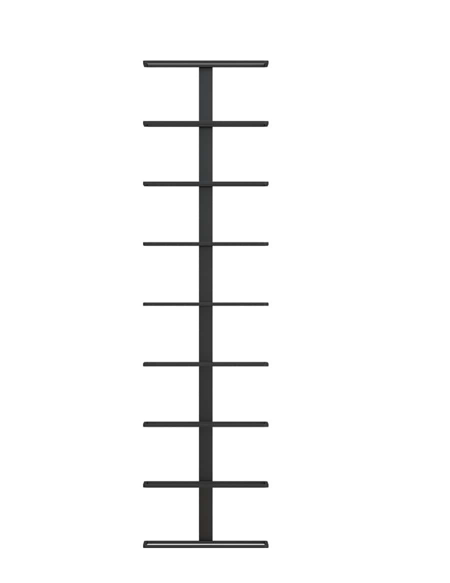 Ultra Wine Racks Max Reveal Label-Out Wall Rails Metal Wine Rack (1–4 ft)