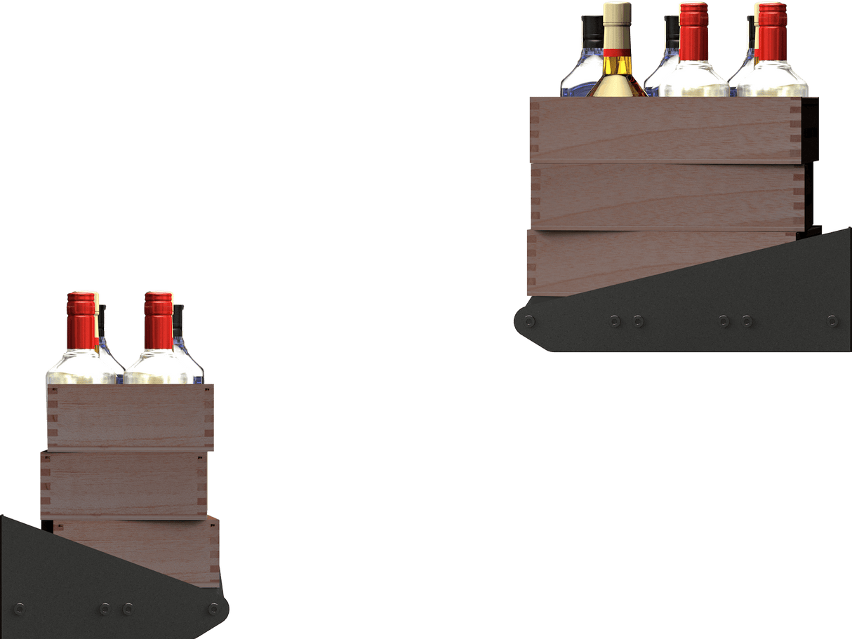 Ultra Wine Racks Showcase Shelf