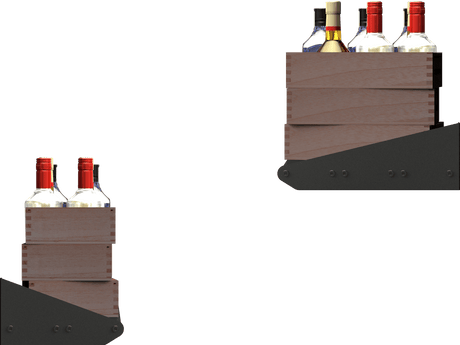 Ultra Wine Racks Showcase Shelf