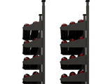 Ultra Wine Racks Showcase Standard Cascade Kits 66-99 Bottles