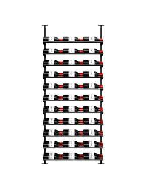 Ultra Wine Racks Showcase Standard Cascade Kits 66-99 Bottles