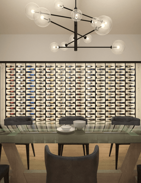 Ultra Wine Racks ST Minimalist 20 Bottles 1-Sided Display