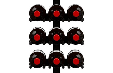 Ultra Wine Racks ST Minimalist 40 Bottles 2-Sided Display
