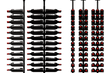 Ultra Wine Racks ST Minimalist 60 Bottles 1-Sided Display