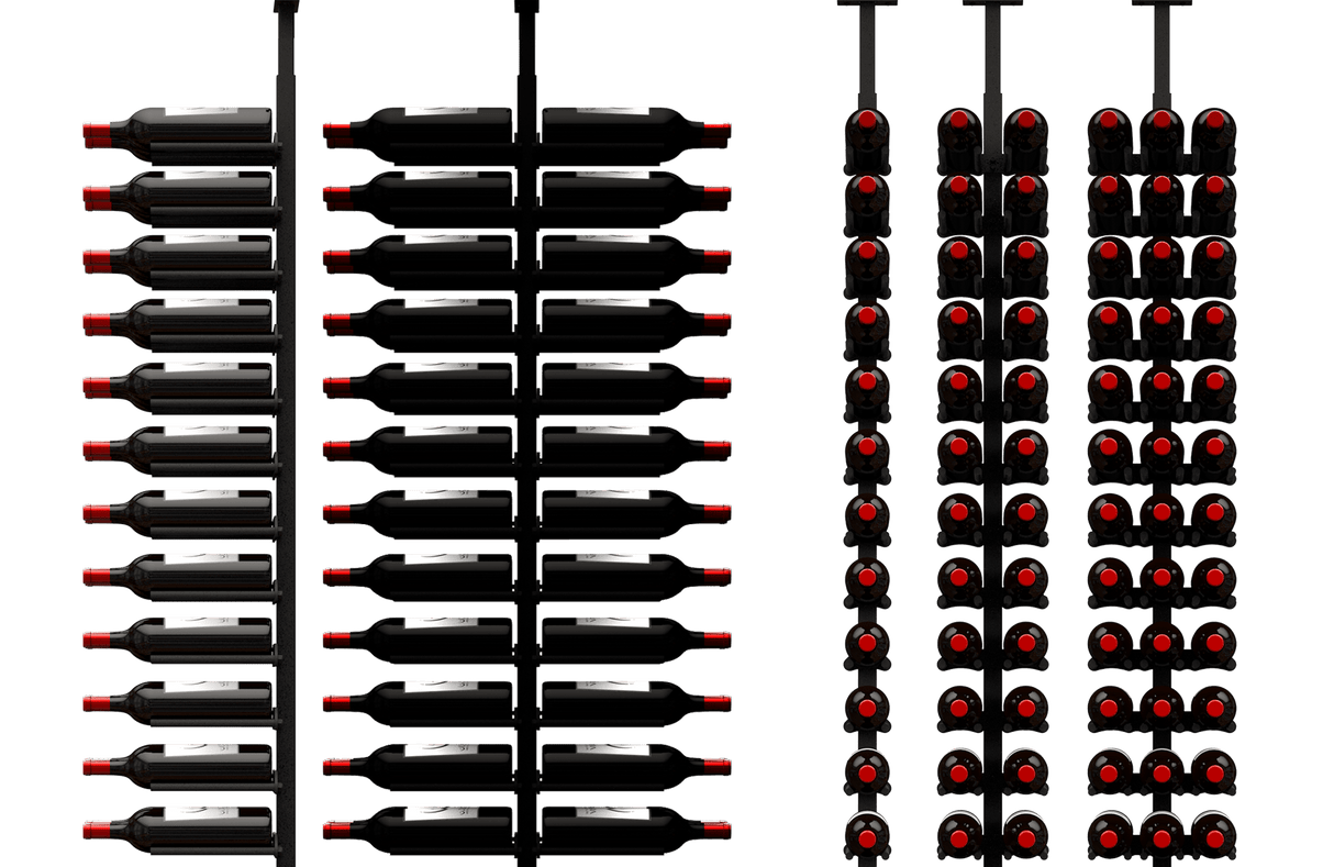 Ultra Wine Racks ST Minimalist 60 Bottles 1-Sided Display