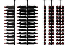 Ultra Wine Racks ST Minimalist 60 Bottles 1-Sided Display