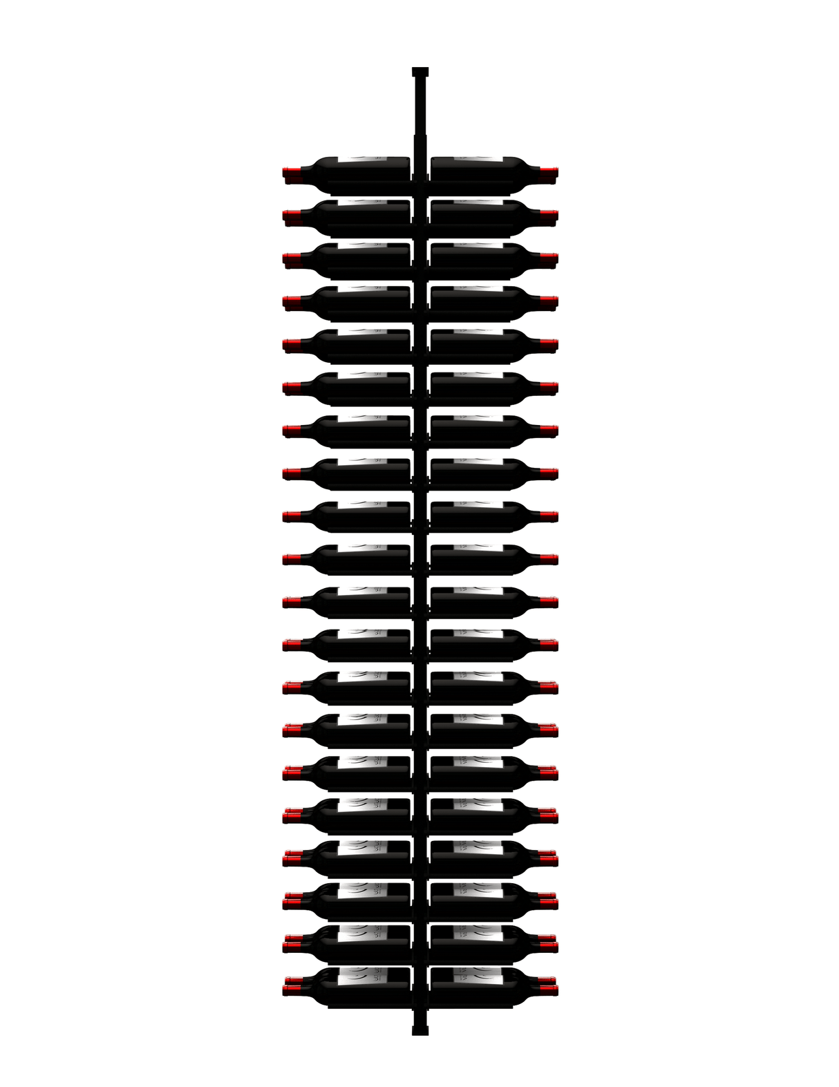 Ultra Wine Racks ST Minimalist 80 Bottles 2-Sided Display
