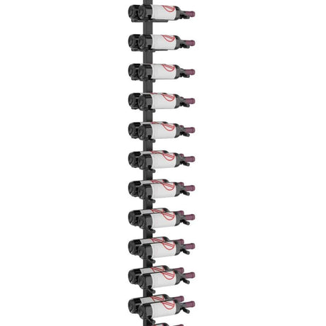 VintageView 60 Bottles Double Vino Series Floating Wine Rack Floor-to-Ceiling VP-FCP-KIT-3