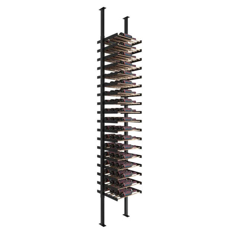 VintageView 72 Bottles Double Sided Wine Wall Post Kit Floor-to-Ceiling Wine Rack WW-FCP-KIT-1C-13