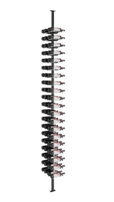 VintageView 80 bottles Double Depth Floating Wine Rack VP-FCP-KIT-22