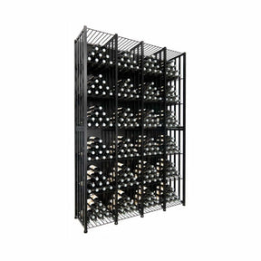 VintageView Case and Crate Bin 6, Freestanding 384 Bottles/3 Extensions Wine Bottle Storage CC2-BIN-T4-K