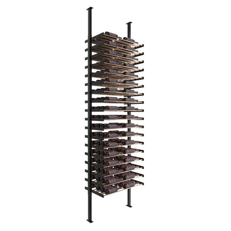 VintageView Evolution Double Sided Wine Wall Post Kit 10 2C Floor-to-Ceiling 144 Bottles WW-FCP-KIT-2C-13-K