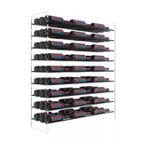 VintageView Evolution Freestanding Metal and Acrylic Wine Rack Tower 81 Bottles/Base Kit Only WT-47-X-K