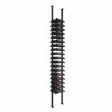 VintageView Evolution Low Profile Ultra Slim 54 Bottles Floor-to-Ceiling Wine Rack 10 1C LP-FCP-KIT-1C-3-K