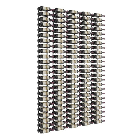 VintageView Feature Wall 240 Bottles Wall Mounted Metal Wine Rack Kit WS-WK-82