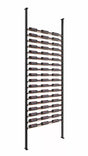 VintageView Single Depth Evolution Low Profile Ultra Slim Floor-to-Ceiling Wine Rack 10 3C 54 bottles LP-FCP-KIT-1-K