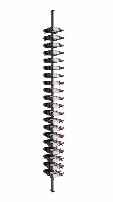 VintageView Vino Pins 60 Bottles Single,Double Floor-to-Ceiling Wine Rack System VP-FCP-KIT-12