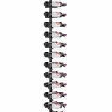 VintageView Vino Series Pins 40 bottles Floating Wine Rack Frame Kit,Single Sided Floor-to-Ceiling VP-FCP-KIT-2