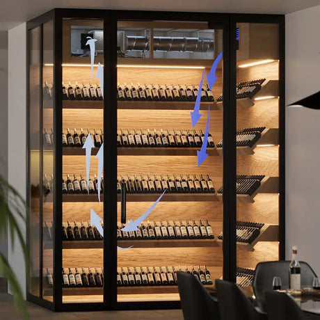 WhisperKOOL Blow-Through 4000 H.E. 220V Split Wine Cellar Cooling System