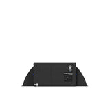 Mini Blow-Through evaporator head-on with curved deflectors on both ends