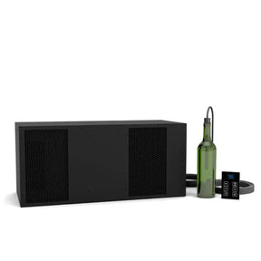 WhisperKOOL Mini Ceiling Mount evaporator with bottle probe and digital wall control