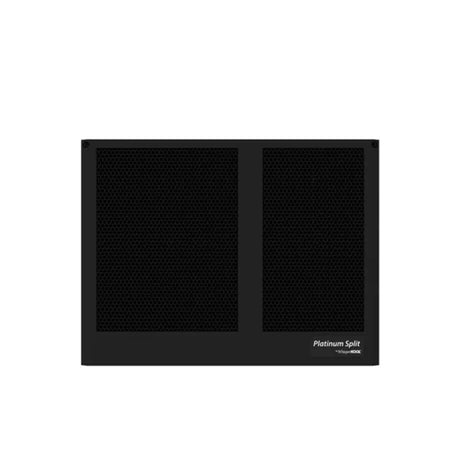 Platinum Split 4000 evaporator seen head-on, twin honeycomb intake panels