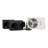 WhisperKOOL Platinum Split Twin Ducted Cooling System 220V High Efficiency