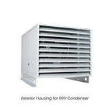 WhisperKOOL Platinum Split Twin Ducted Cooling System 220V High Efficiency