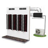 WhisperKOOL Quantum SS9000 Ducted Split Wine Cellar Cooling System