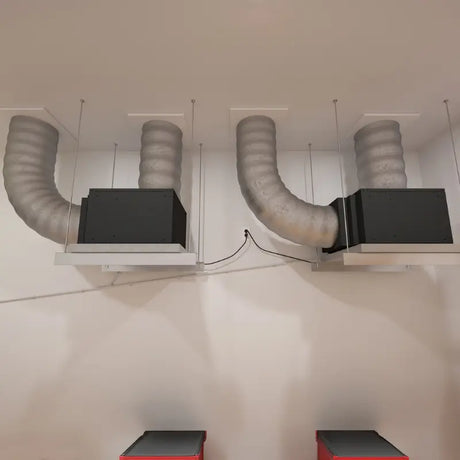 WhisperKOOL Quantum Twin 24000 Ducted Split System 220V High Efficiency