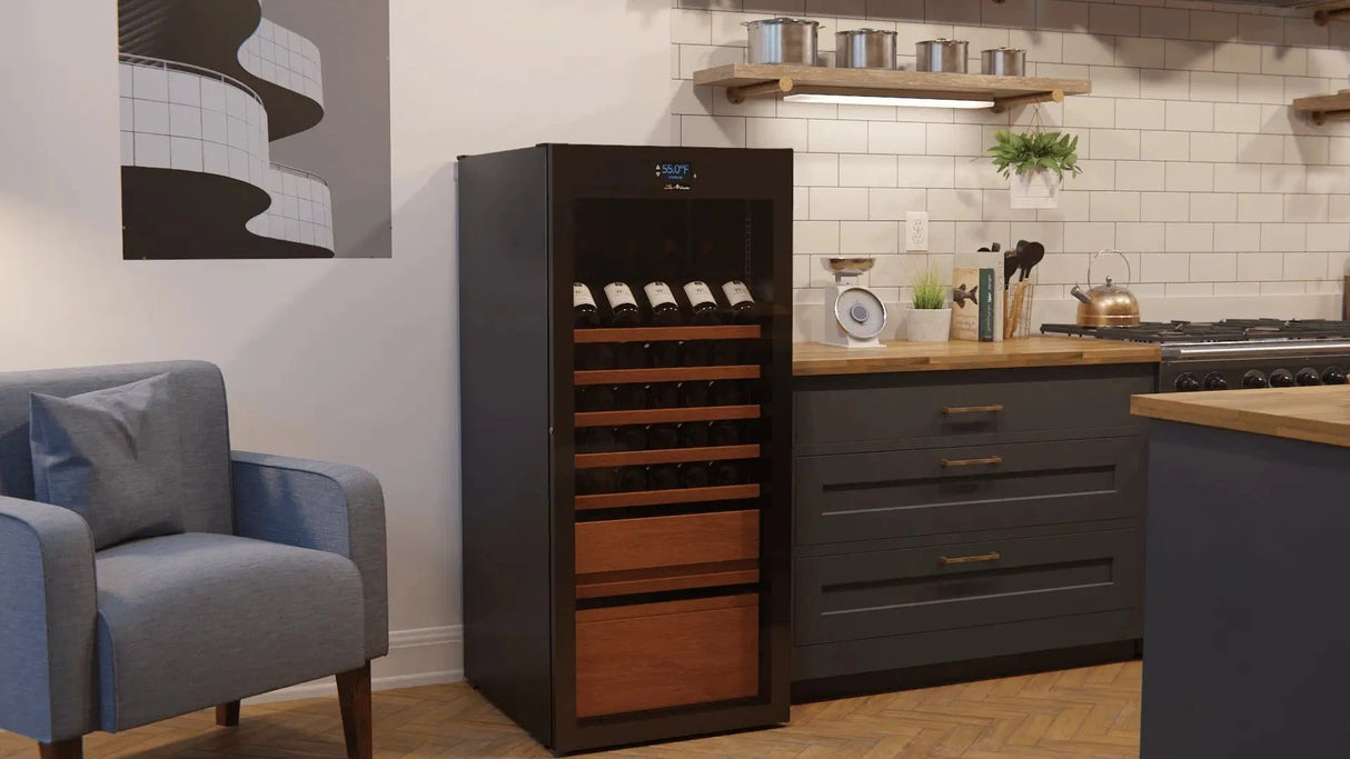 Wine Guardian Luxury Aficionado Style Single-Zone Wine Fridge